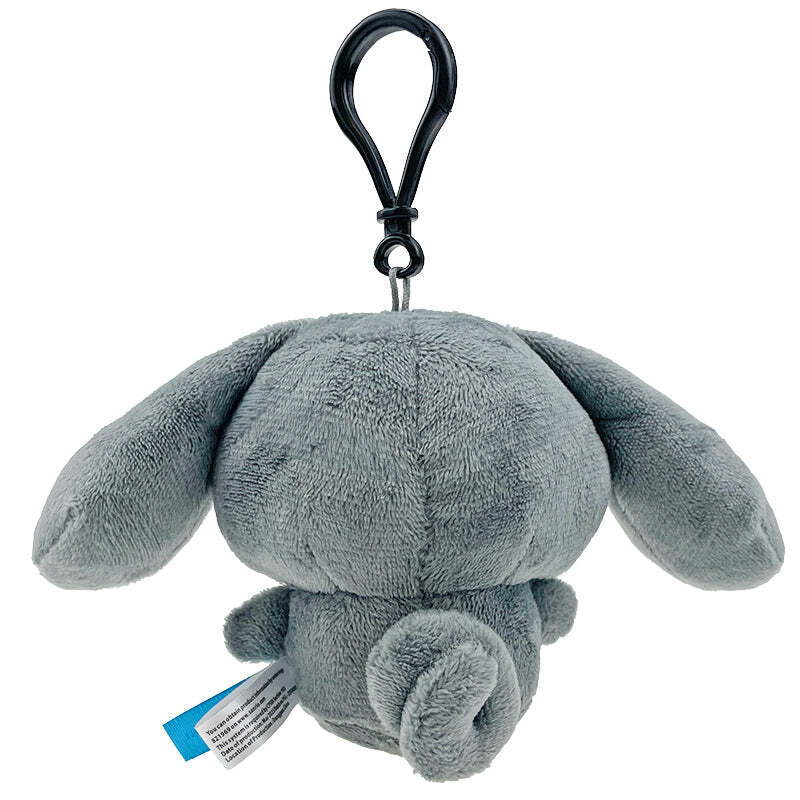 Cinnamoroll Plush Mascot Clip (Ash Monochrome Series)
