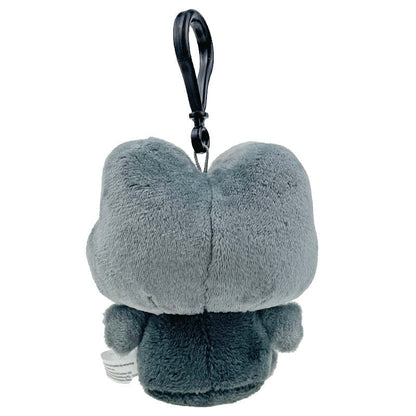 Keroppi Plush Mascot Clip (Ash Monochrome Series)