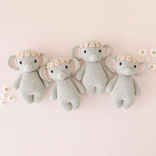 Cuddle + Kind Baby Elephant - Blush Floral