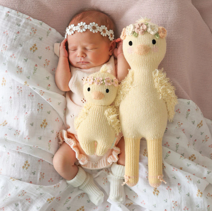 Cuddle + Kind Baby Duckling, Blush Floral