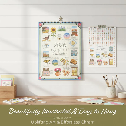 2026 Seasons of Joy Wall Calendar A Frame-Worthy Art Calendar to Live With, Love All Year, and Keep Forever