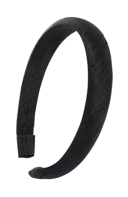 1" Padded Headband - Silk Dupioni
