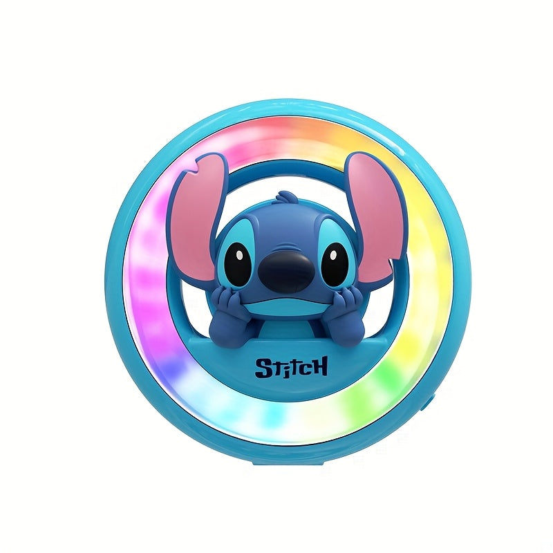 1pc Car Ambient Light Interior Decoration Vehicle Air Conditioner Car Aromatherapy Light Music Rhythm Light Air Vent Light Round Ornament Hanger Include 3 Pieces of Aromatherapy Tablets