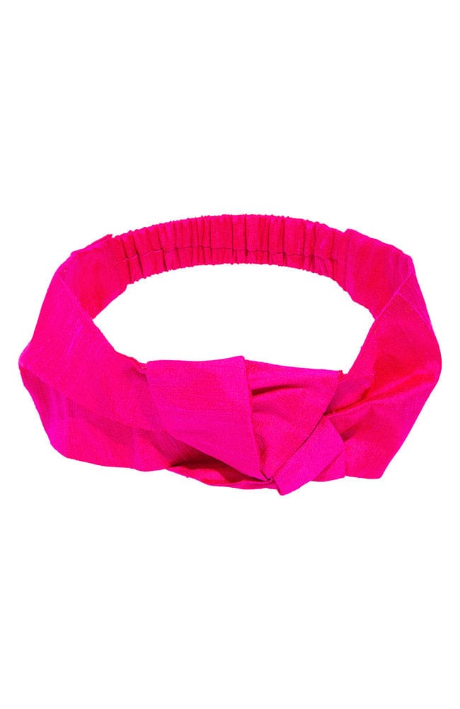 Top Knot Headwrap - Silk Dupioni