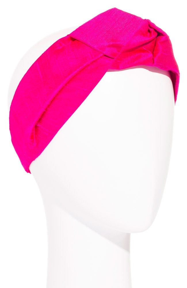 Top Knot Headwrap - Silk Dupioni