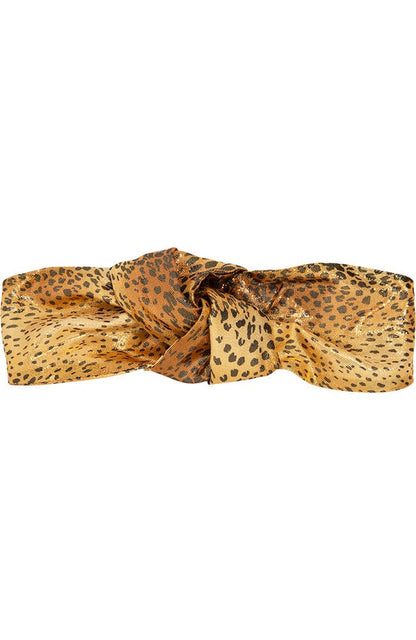 Top Knot Headwrap - Silk